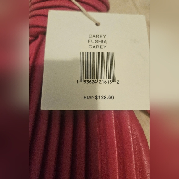 Dolce Vita Carey Pleated Wristlet Pink - Picture 9 of 10